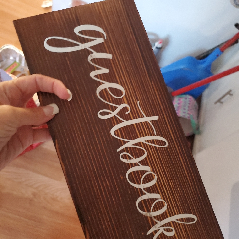 Guestbook sign